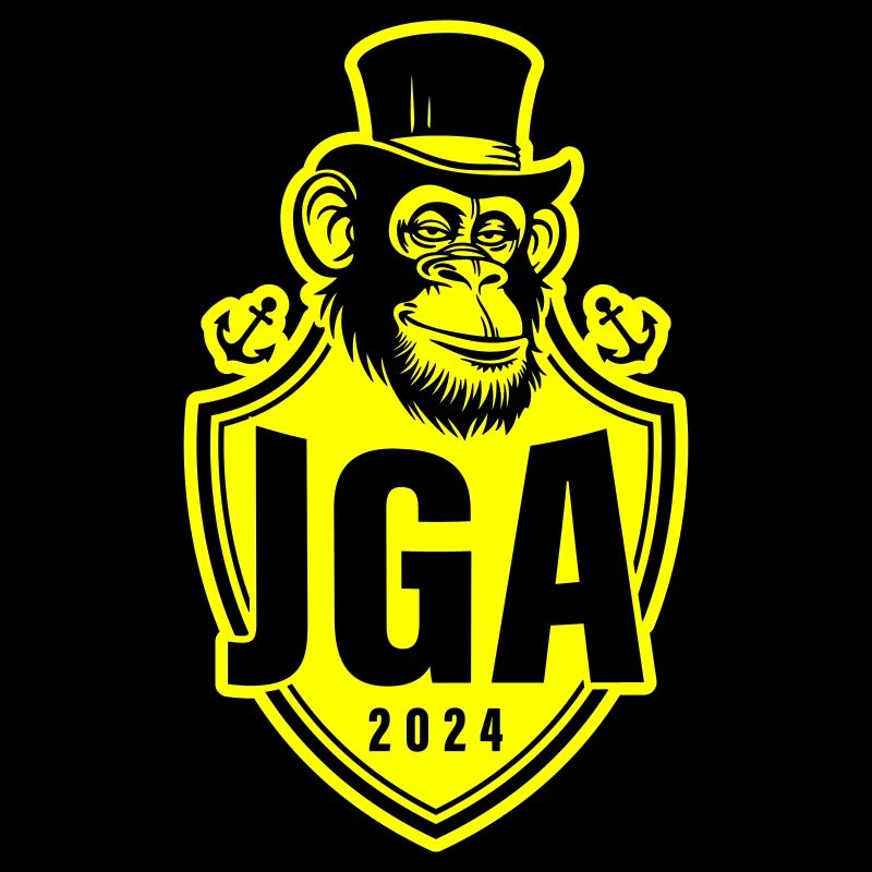 Enterrement de vie de garçon 2024 Monkey Groom Bachelor