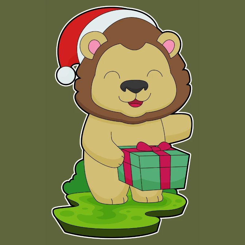 Lion Christmas Package