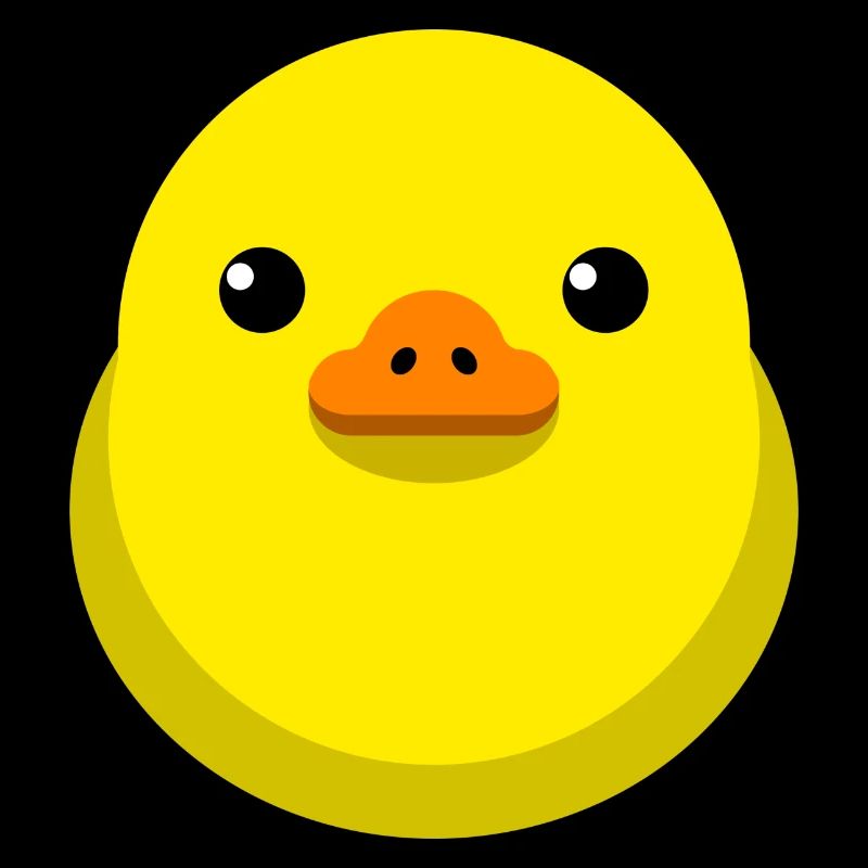 Chick Yellow Minimal Clipart