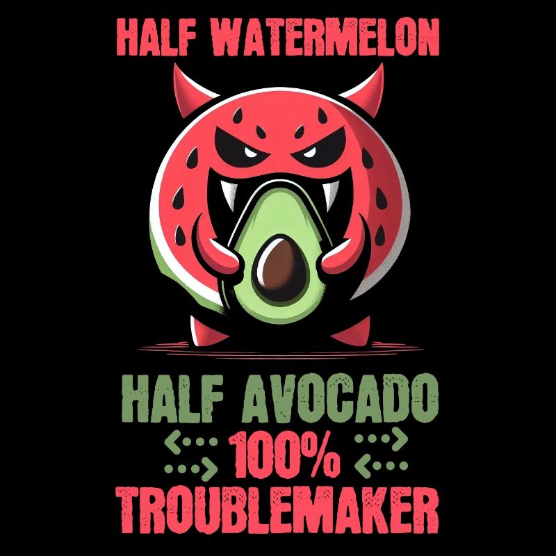 Mi-pastèque, mi-avocat, tous les ennuis !