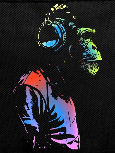 Monkey with Headphones 🎧