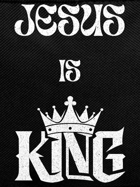 Jesus Is King Narrow Character Design