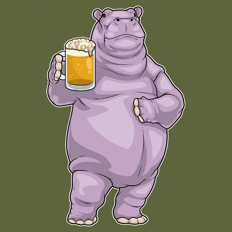 Hippo Pitcher Beer
