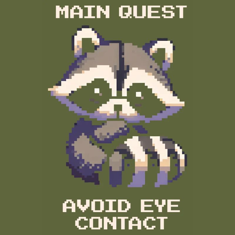 Main Quest: Avoid Eye Contact | Introversion