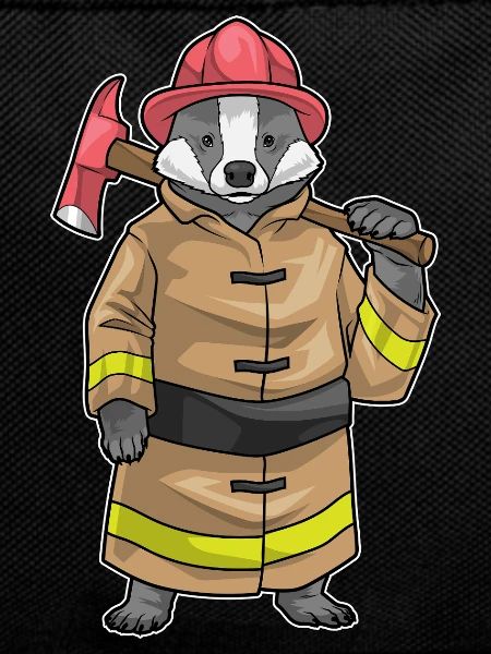 Badger Firefighter Axe Fire Brigade