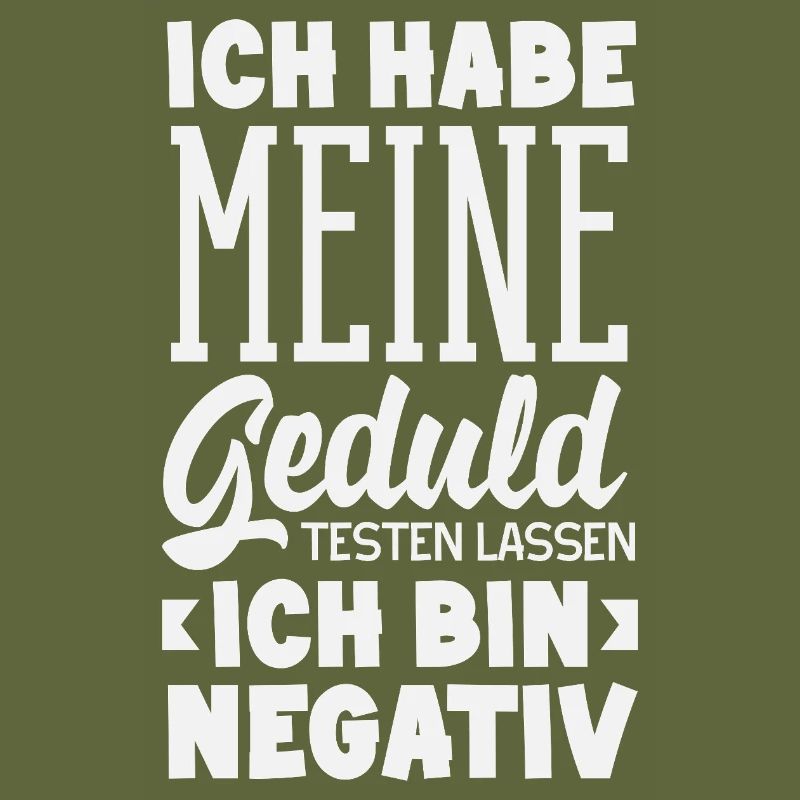 Patience tested – I'm negative