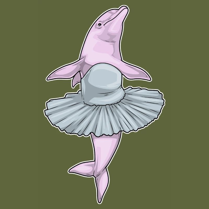 Dolphin Ballerina Ballet Dance