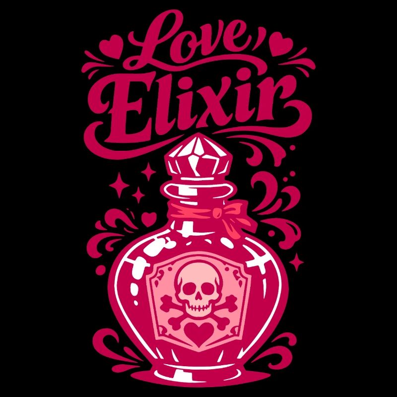 Love Elixir Herzflasche | Valentins Tag