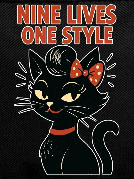 Rockabilly Cat: 50s Retro