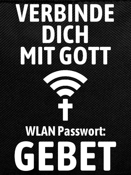 Verbinde dich mit Gott - Gebet WLAN