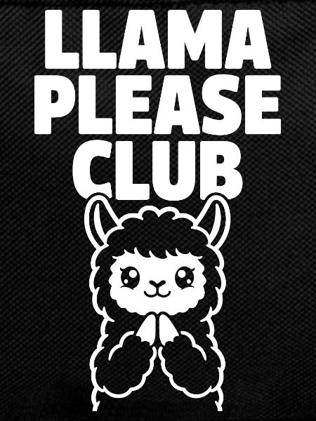 Llama Please Club – Cute Llama