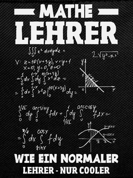 Mathe Lehrer Nur Cooler