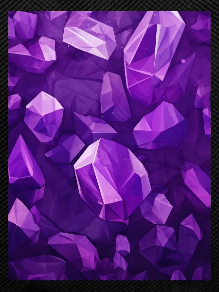 Amethyst Stein Muster