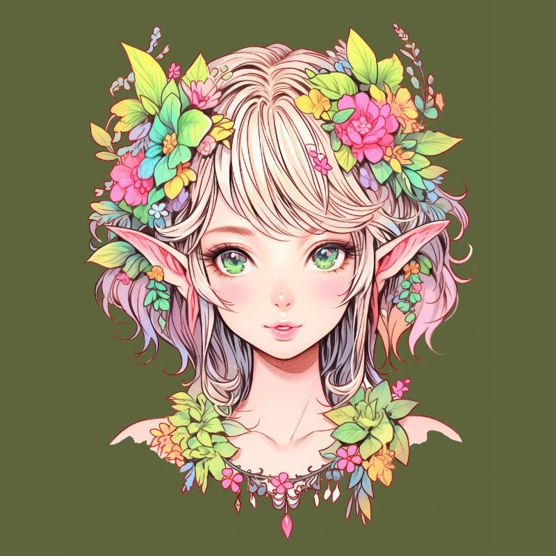elfe anime mädchen