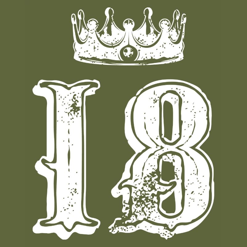 18 Number crown