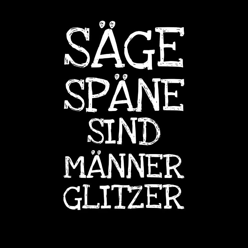 Säge Späne Sind Männer Glitzer