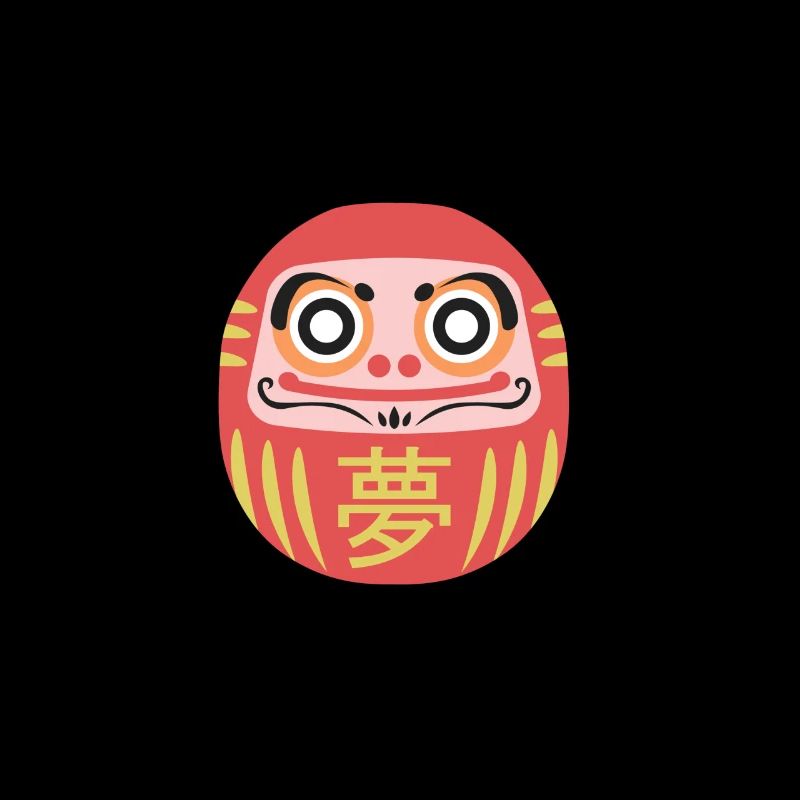 Darumafigur japonais