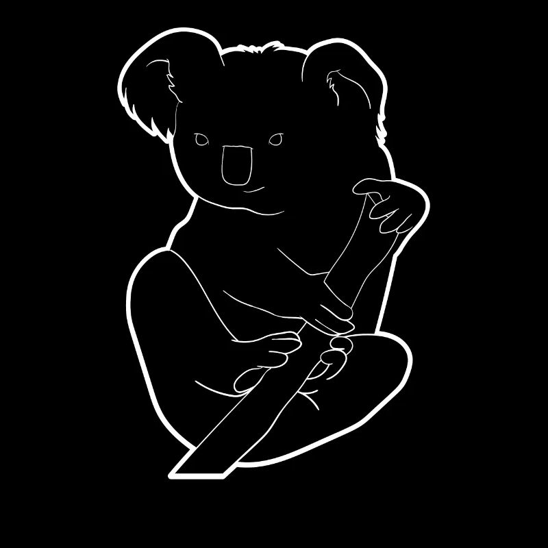 Koala Geschenkidee Koala Wald