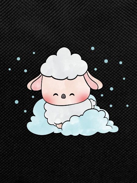 Sheep on clouds