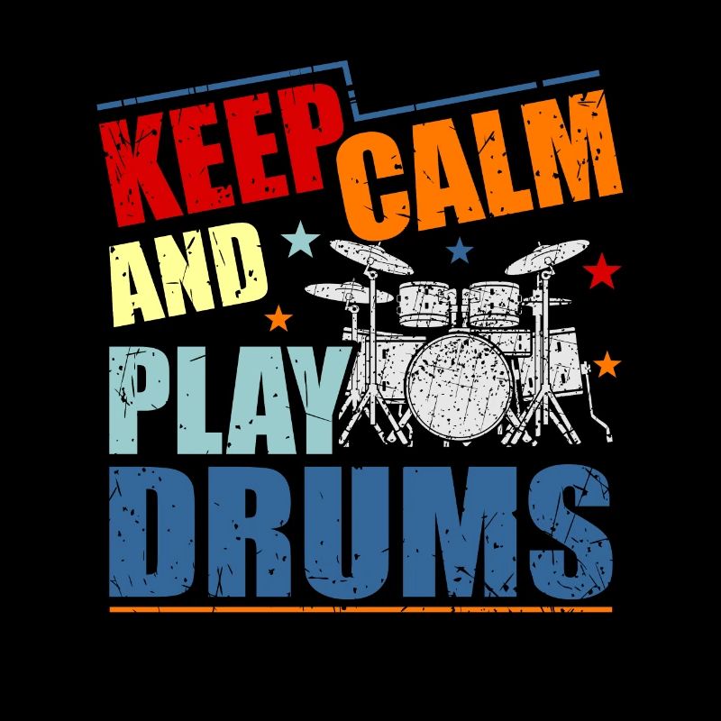 Schlagzeug Schlagzeuger Drummer Geschenk