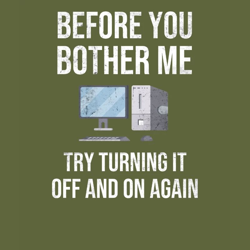 Geschenk IT-Support IT-Helpdesk Lustiger Spruch