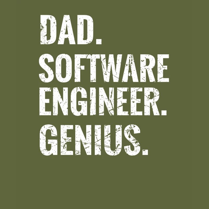 Softwareingenieur Papa Geschenk Software Engineer