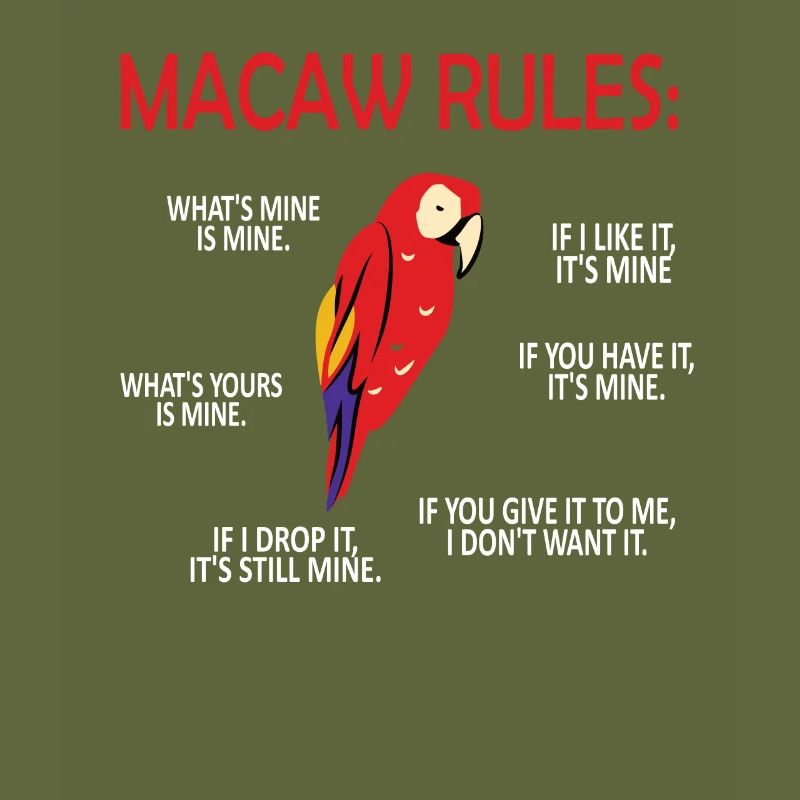 Ara Parrot Owner Parrot Lover Macaw Bird