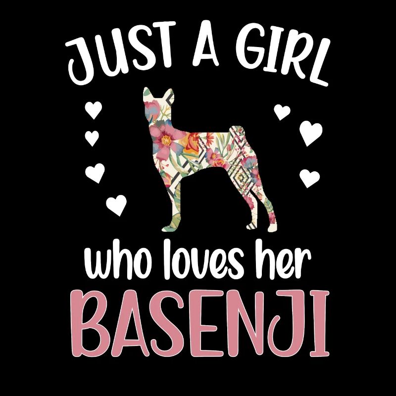Basenji Mädchen Basenji Liebhaberin Basenji Mama