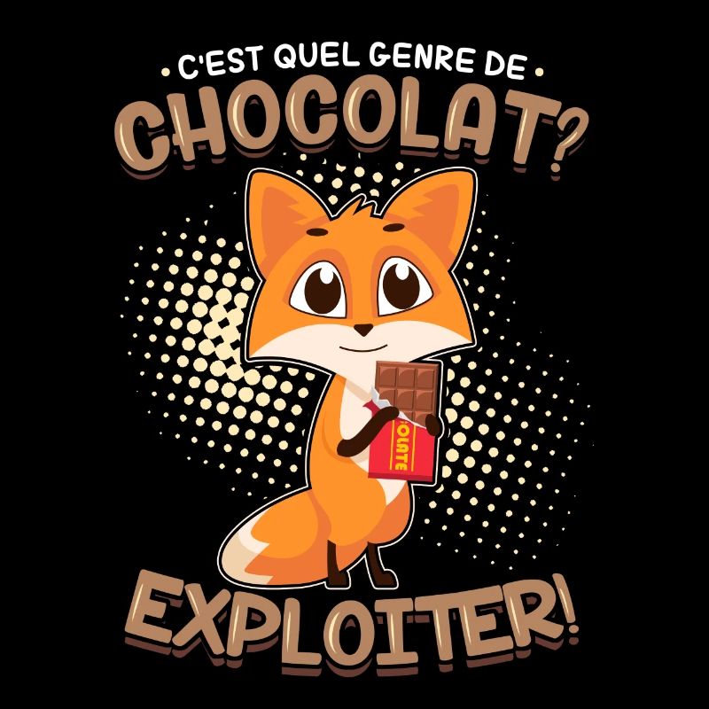 Chocolate Fox French Gift
