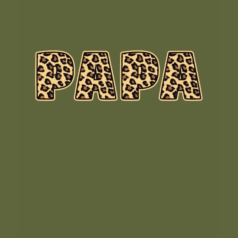 Papa Leopard Pattern Gift