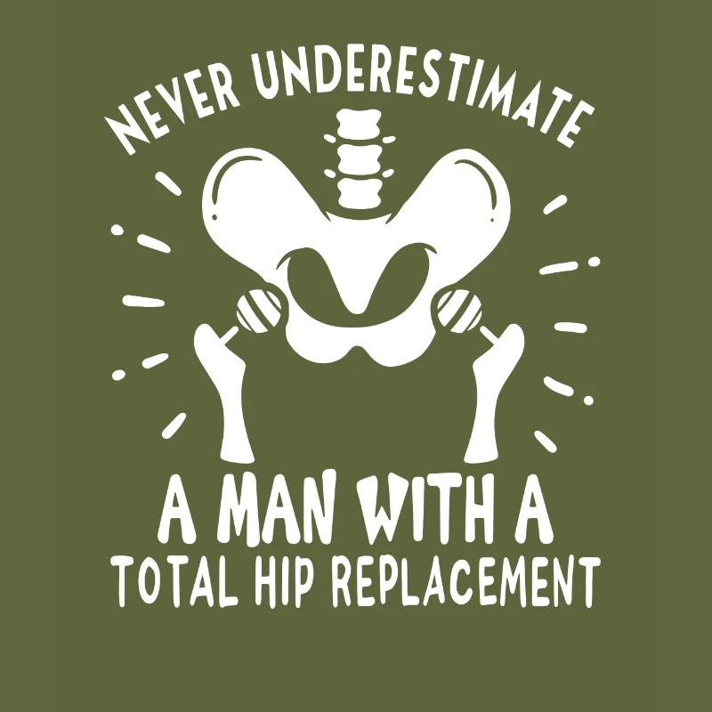 Hip Replacement Hip Surgery Post-OP Gift idea