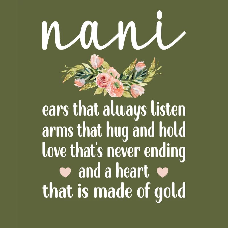 Beste Nani Oma Muttertag Geschenk Nani Großmutter