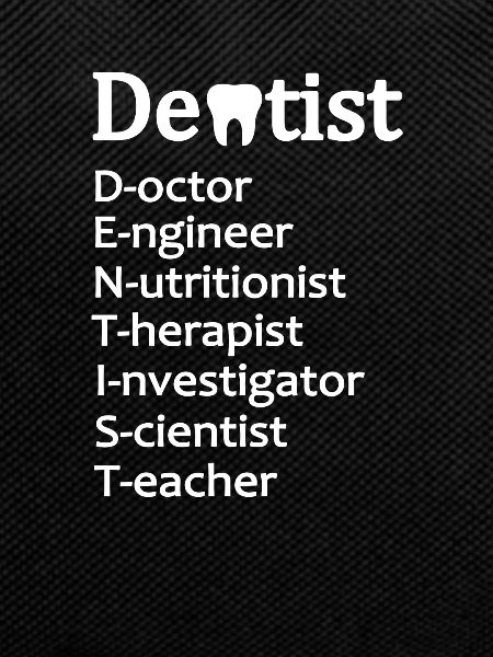 Dentist Gift Idea Dentist Dentist