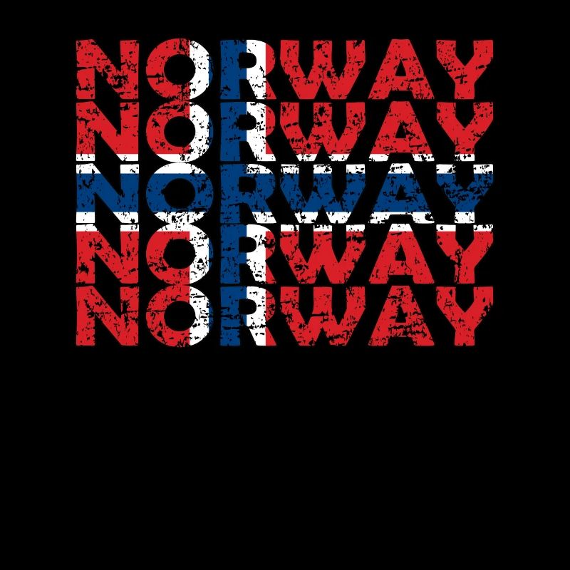 Norvège Norvégienne Drapeau Racines norvégiennes