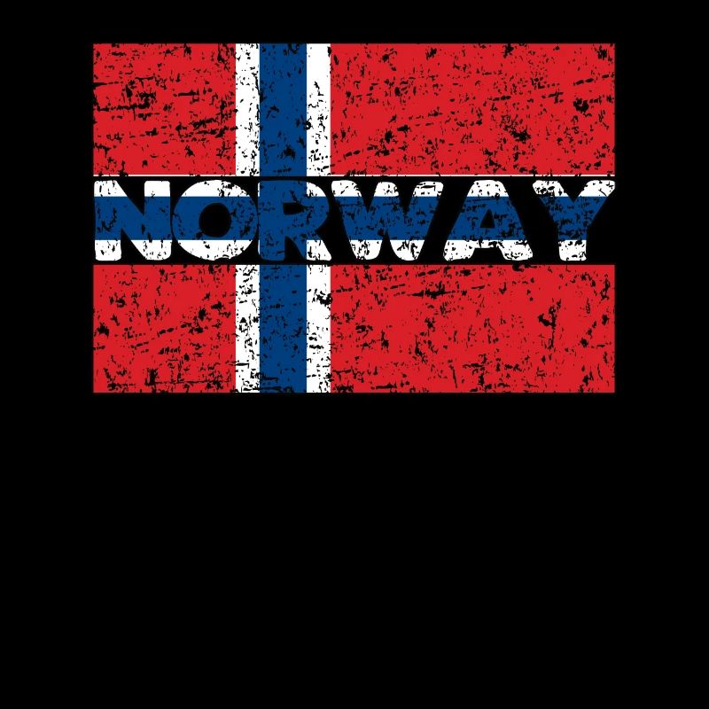 Norwegian Norway flag Norwegian roots