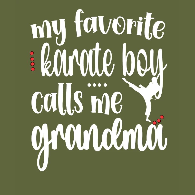 Stolze Karate-Oma Beste Karate Großmutter Geschenk