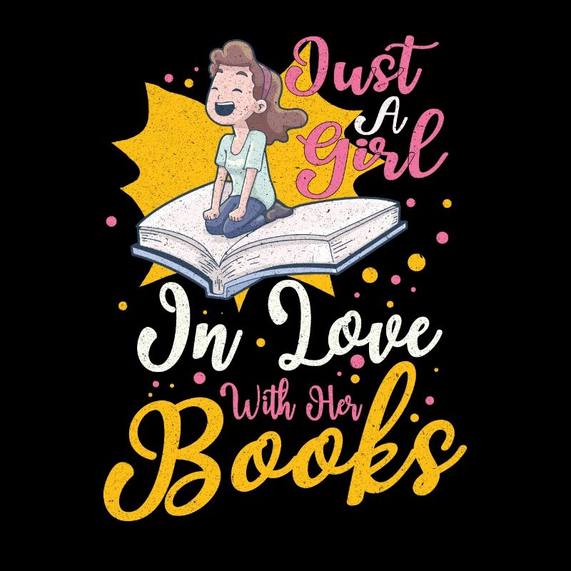 Book Reader Reading Literature Bookworm Gift Idea