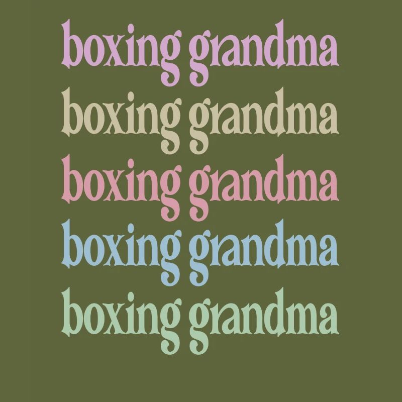 Boxoma Stolze Box-Großmutter Boxer Oma Geschenk