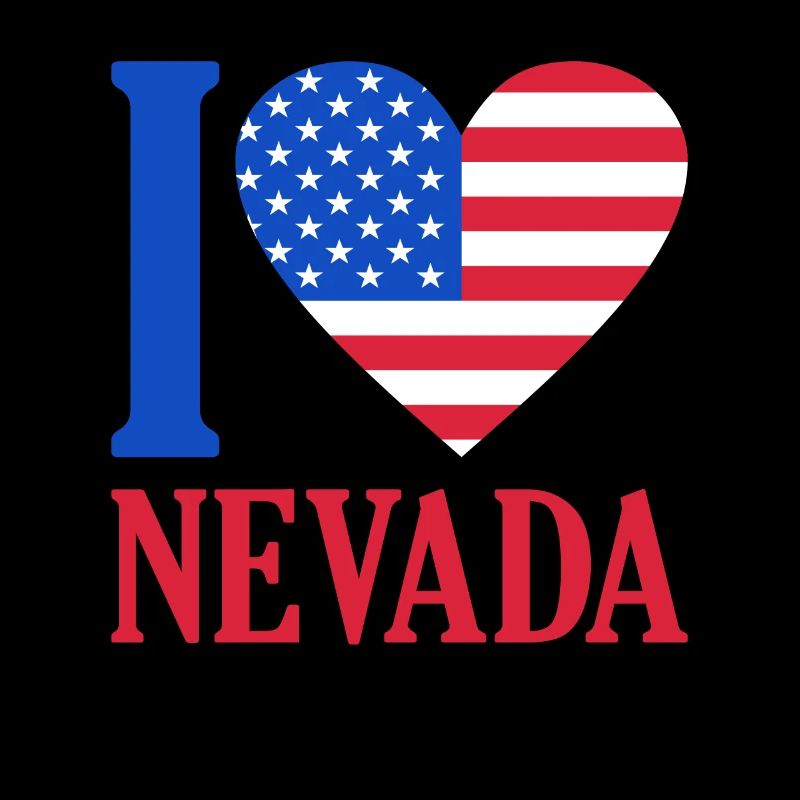 Cadeau drapeau Nevada Usa