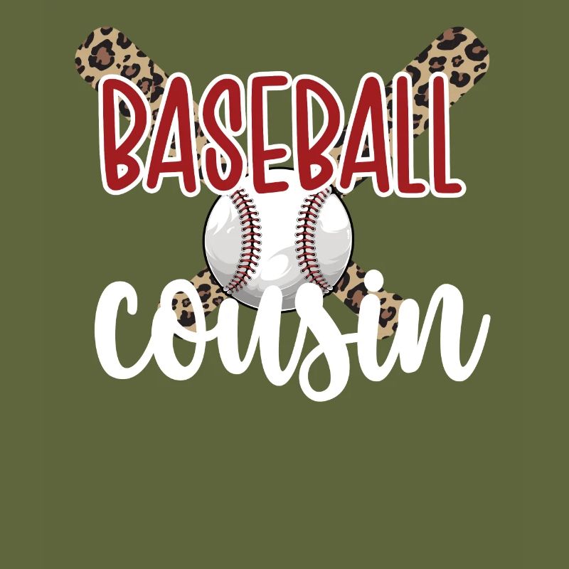 Stolzer Baseball-Cousin Eines Baseballspielers