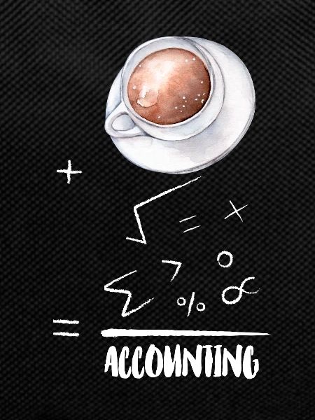 Okayest Accountant Math Calculation Coffee