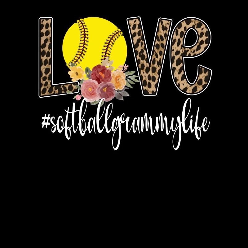 Grammy Oma Eines Softballspieler Softball Grammy