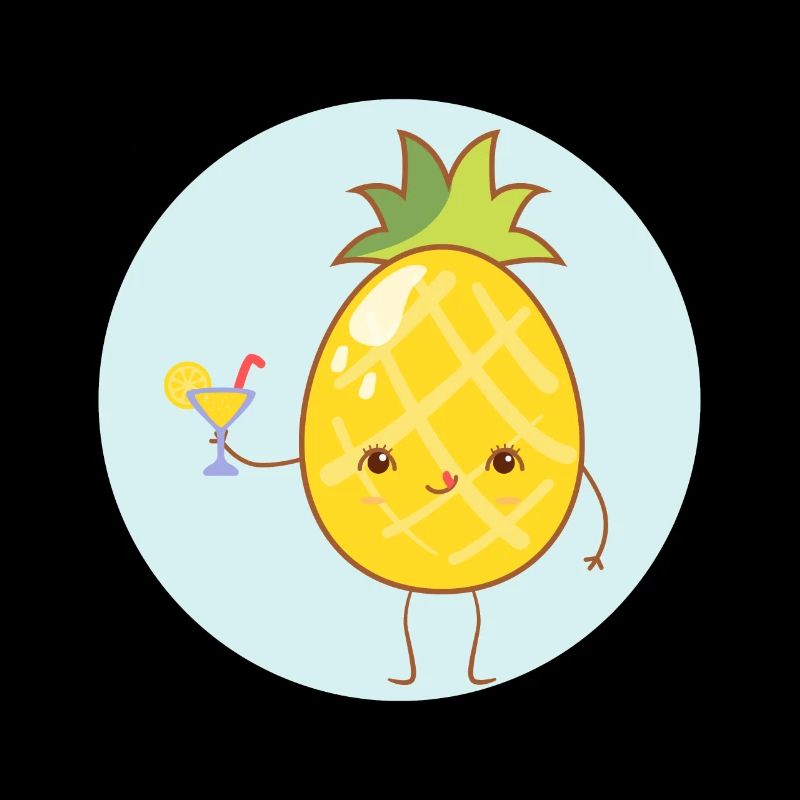 Süße Bio-Ananas