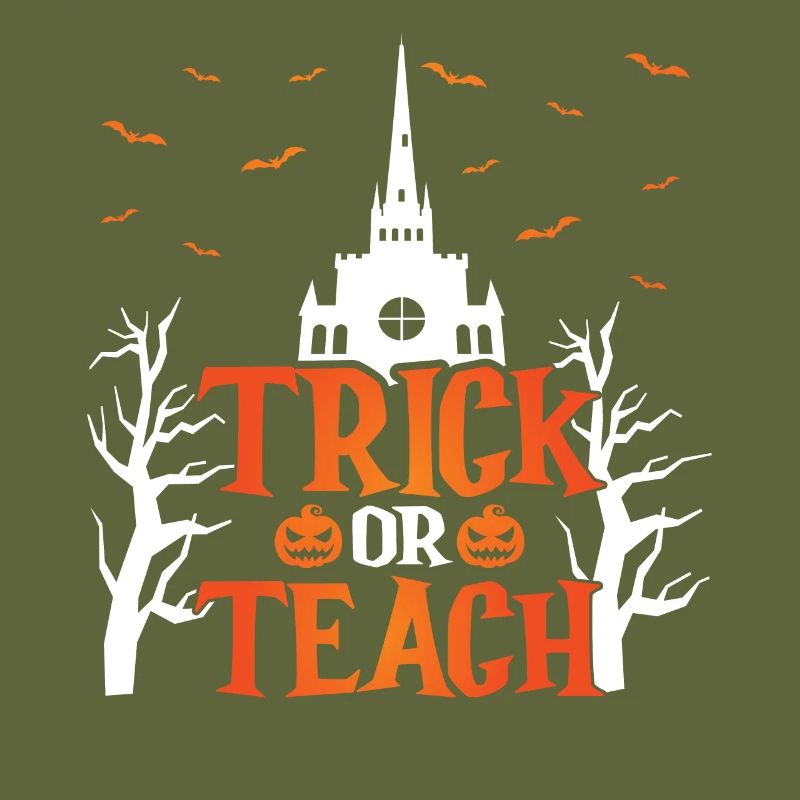 Süßes oder Saures Halloween Kürbis Fledermäuse