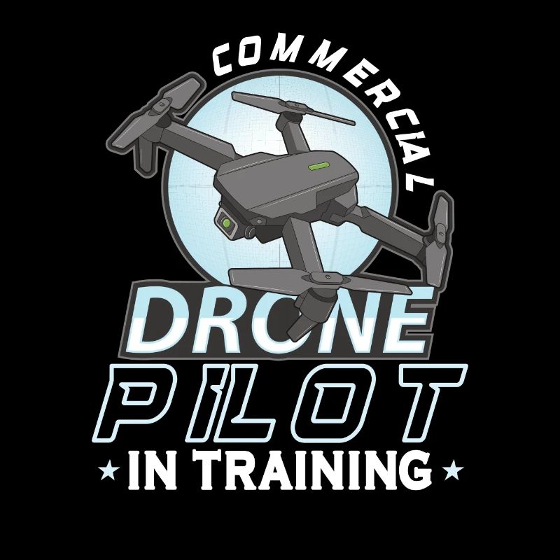 Drone Pilot Grandpa Gift Idea Old Man With