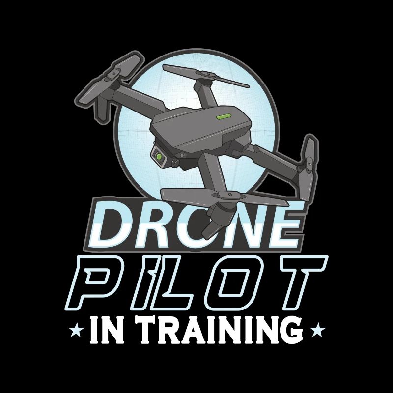 Drone Pilot Grandpa Gift Idea Old Man With