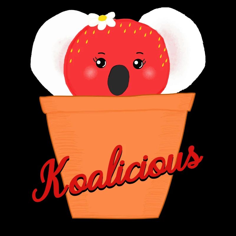 strawberry koala Schrift