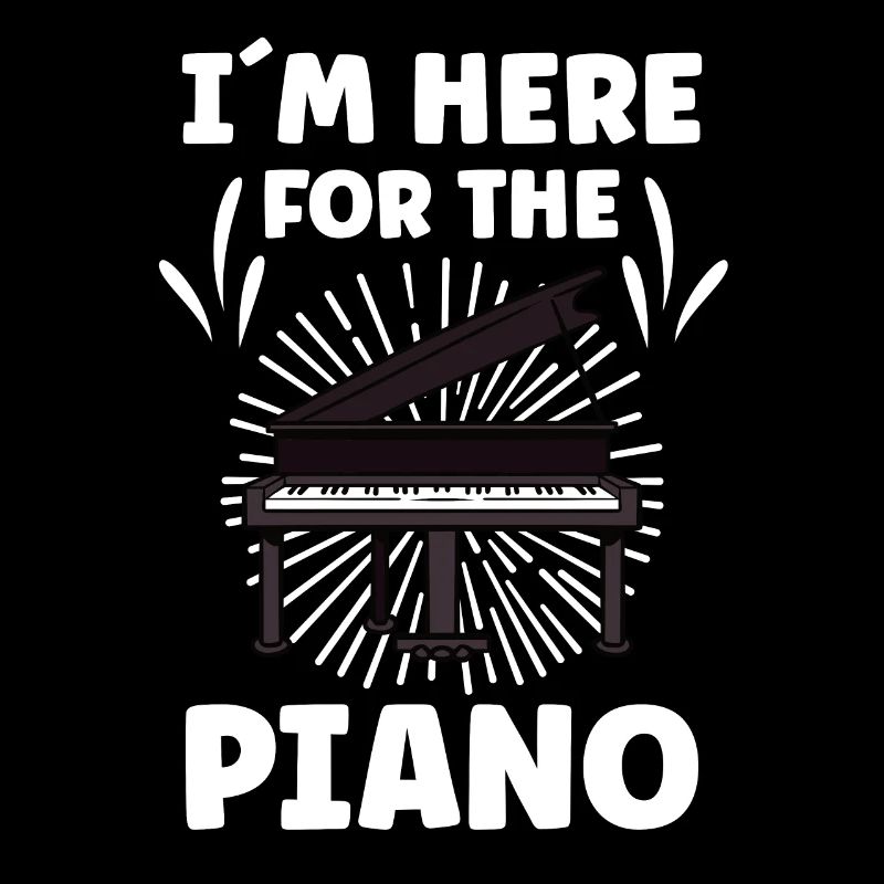 Piano Player Funny Piano Keyboard