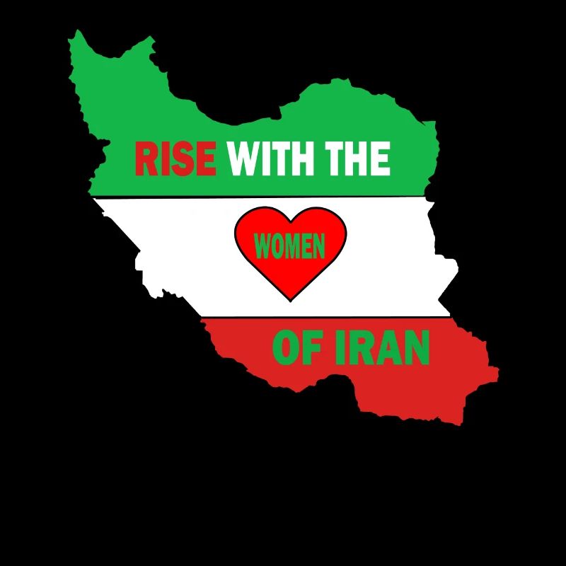 Augmenter avec les femmes le drapeau de la liberté de l’Iran