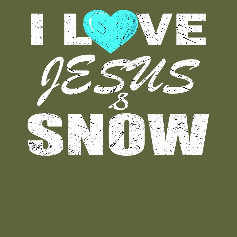 Ich Liebe Jesuss Schneezitat Eisherz geschenk
